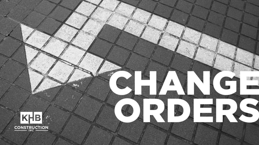 Change Orders